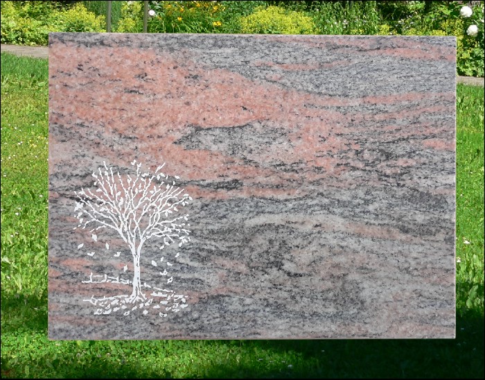 Grabstein Grabplatte Granit Art. 7711