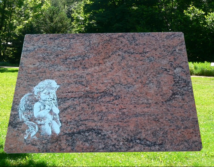 Grabstein Grabplatte Granit Art. 7714