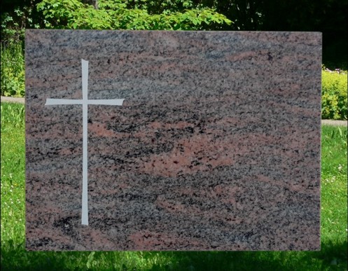 Grabstein Grabplatte Granit Art. 7731